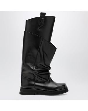 The Attico Robin Passeggiata Combat Boots - Black