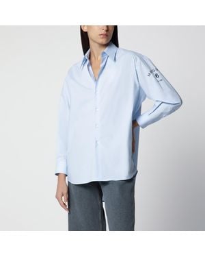 MM6 by Maison Margiela Cotton Shirt - Blue