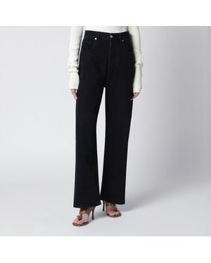 Bottega Veneta Wide-Leg Jeans - Black