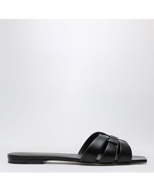 Saint Laurent Tribute Sandals - Black