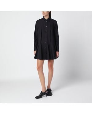 Loewe Short Cotton Dress - Black