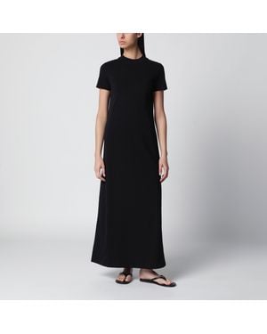 Frankie Shop T-Shirt-Kleid Malo Aus Baumwolle - Schwarz