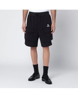 Amiri Cottonblend Cargo Shorts - Black