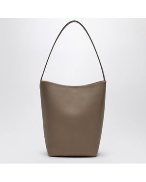 The Row Dark Taupe Medium Bag N/s Park Tote - Brown