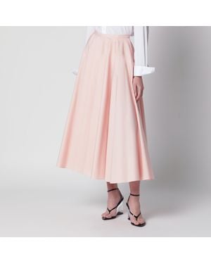 Givenchy Light Long Circular Skirt - Pink