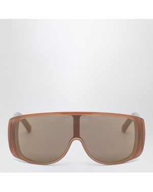 Retrosuperfuture Mask Sunglasses - Brown