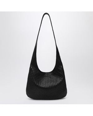 Bottega Veneta Large Woven Veneto Bag - Black