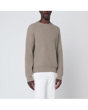 Loro Piana Mélange Cashmere Sweater - Brown