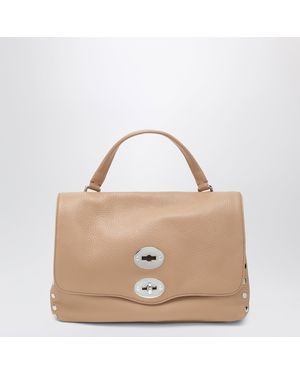 Zanellato Borsa Postina Piccola Marrone Cantuccio