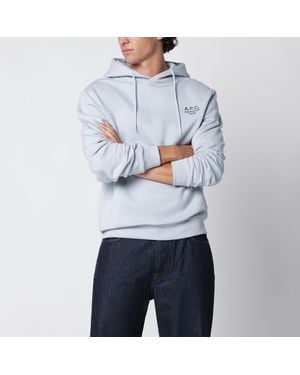 A.P.C. Cotton Hoodie - Gray