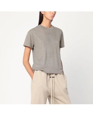 Fear Of God Grey Cotton-blend T-shirt