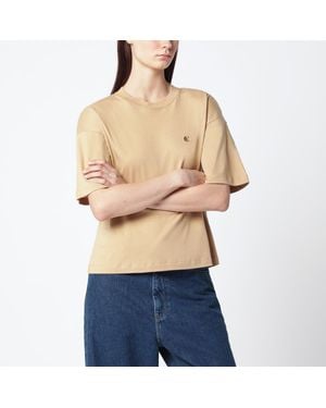 Carhartt Chester Cropped T-Shirt - Blue
