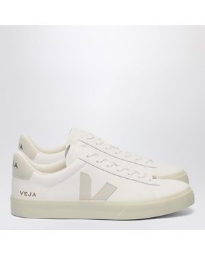 Veja Sneaker Campo Aus Weißem Leder Und Wildleder