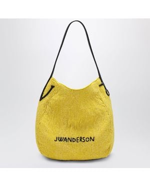 JW Anderson Small Bulb Beaded Bag - Yellow