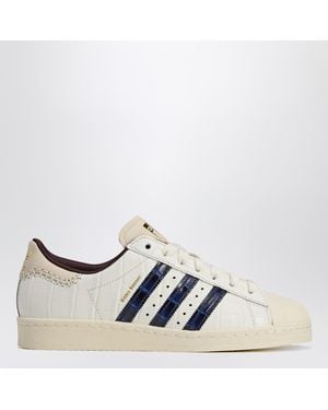 Adidas by Wales Bonner Wonder /collegiate Navy/night Red Trainer Wales Bonner Superstar - White