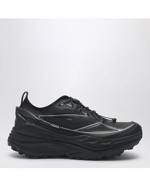 Hoka One One Trainer Stinson One7 Stellar grey/Eggshell - Black