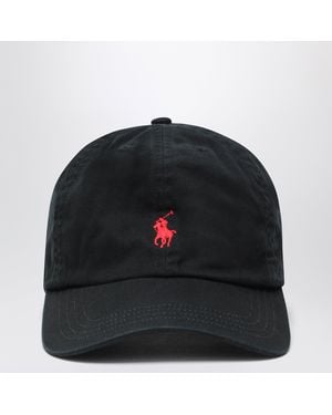 Polo Ralph Lauren Cotton Baseball Cap - Black