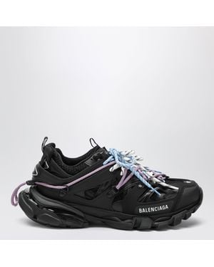 Balenciaga Schwarz/Rosa/Blau/ Track Trail Laces Sneakers