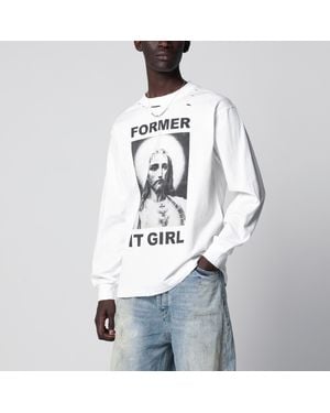 DAGGER Former It Girl Long-Sleeve T-Shirt - White