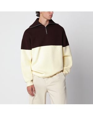 Loewe Half-Zip Sweatshirt - Brown