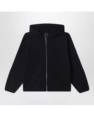 Givenchy Zip-Up Sweatshirt With Logo Embroidery - Black