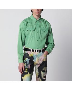 Versace Cotton Shirt - Green