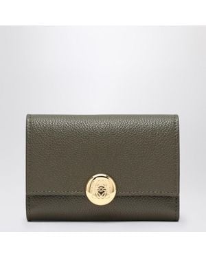 Loewe Small Pebble Wallet - Green