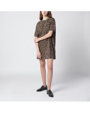 Anine Bing Beth Mini Dress - Brown
