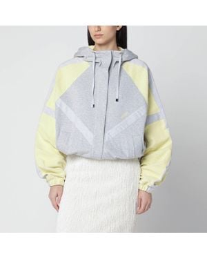 The Attico Light Bomber Sweatshirt - Blue