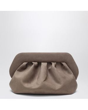 THEMOIRÈ Mittlere Bios Clutch - Braun