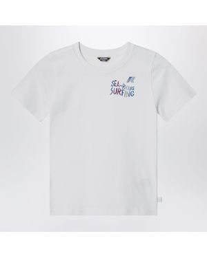 K-Way Cotton T-Shirt - White