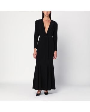 Norma Kamali Long Mermaid Dress - Black