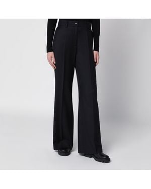 Moncler Wide-Leg Pants - Black