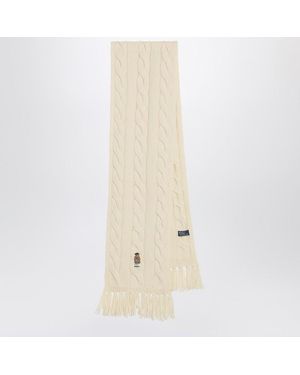 Polo Ralph Lauren Polo Bear Scarf - Natural