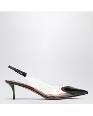 Alaïa "cœur" Slingbacks - Black