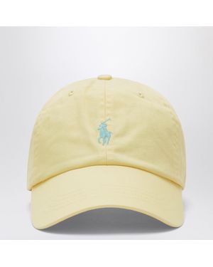 Polo Ralph Lauren Baseball Cap With Logo - Yellow