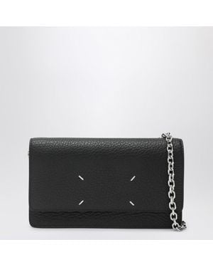 Maison Margiela Wallet With Chain - Black
