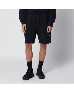 Stone Island Jogger Shorts - Black