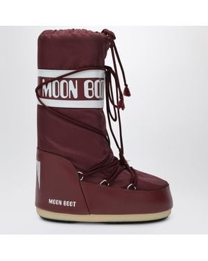 Moon Boot Icon Boots - Red