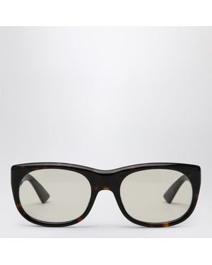 Saint Laurent Sl 815 Romy Sonnenbrille Dunkles Havana/Hellgelb - Schwarz