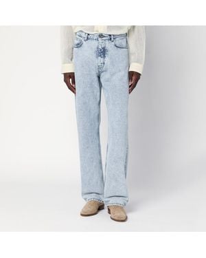 Séfr Jeans effetto slavato - Blu