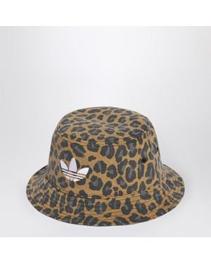 adidas Originals Leopardenmuster Fischerhut Braun