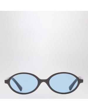 Miu Miu Occhiali da sole miu regard color moka - Blu