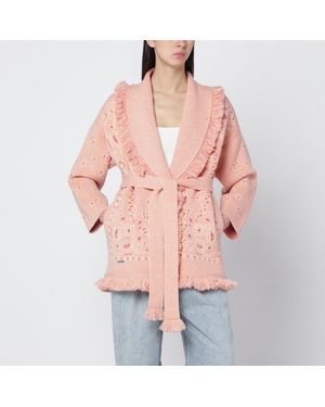 Alanui Paisley Cardigan - Pink