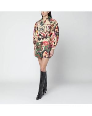 FARM Rio Short Multicolour Dress With Matching Belt