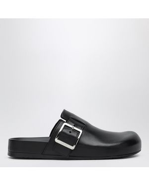 Loewe Slifor E Zoccoli Facilitano Gli Uomini Pelle Nera - Nero