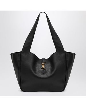 Saint Laurent Schwarze Tote-Bag Bea Le 5 À 7 Aus Leder