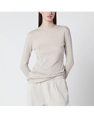 Entire studios Vintage Cotton Blend Jumper - Grey