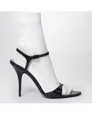 Balenciaga Avenue Sock Sandal - White
