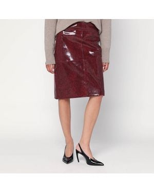 Rohe Bordeaux Skirt - Red